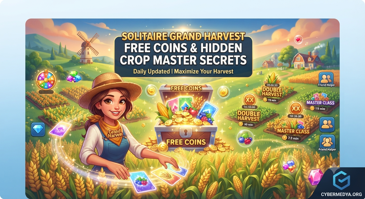 Solitaire Grand Harvest free coins, Solitaire Grand Harvest links, crop master secrets, solitaire tips and tricks, hidden coin guide, mobile card games strategy